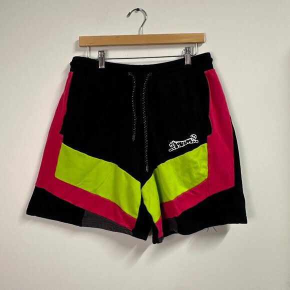 Le Tigre Booster Sweat Shorts LT-551S Men's Black Size Medium - Picture 1 of 5